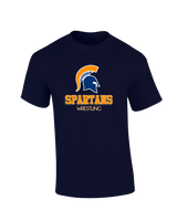 Bainbridge HS Wrestling Shadow - Cotton T-Shirt