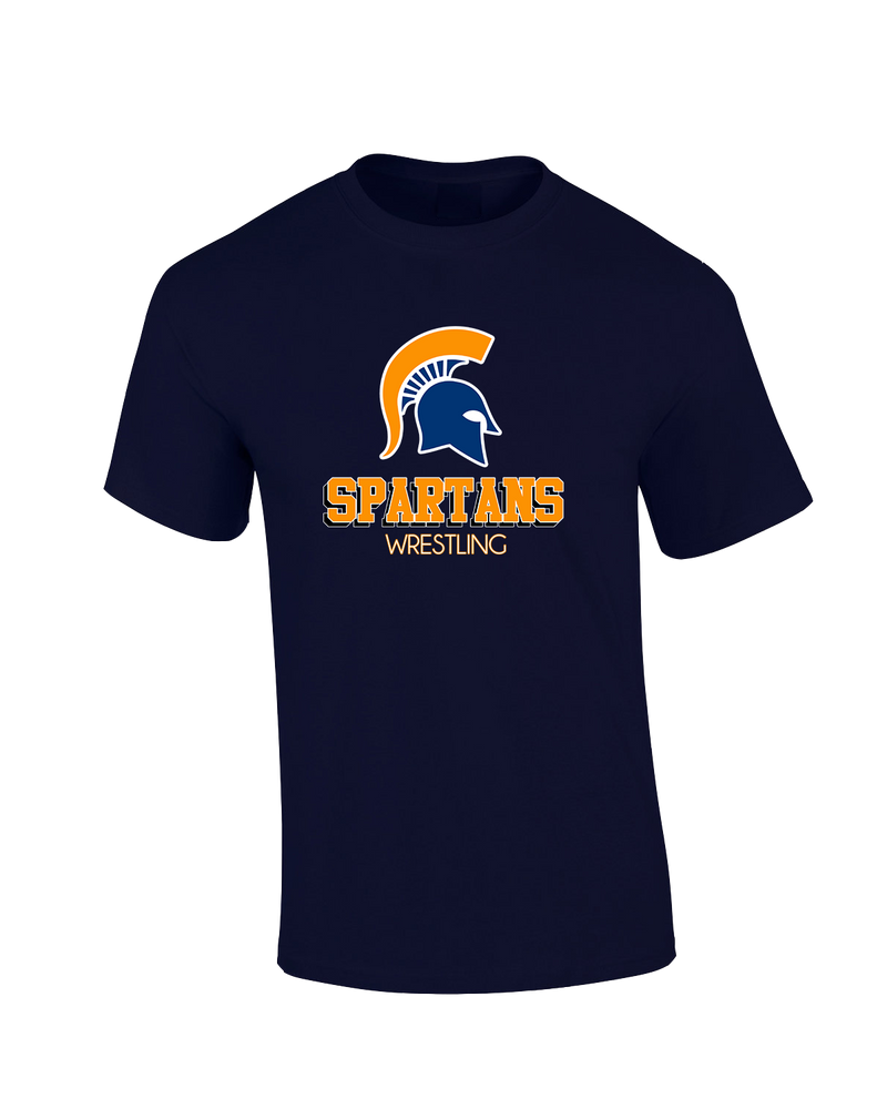 Bainbridge HS Wrestling Shadow - Cotton T-Shirt