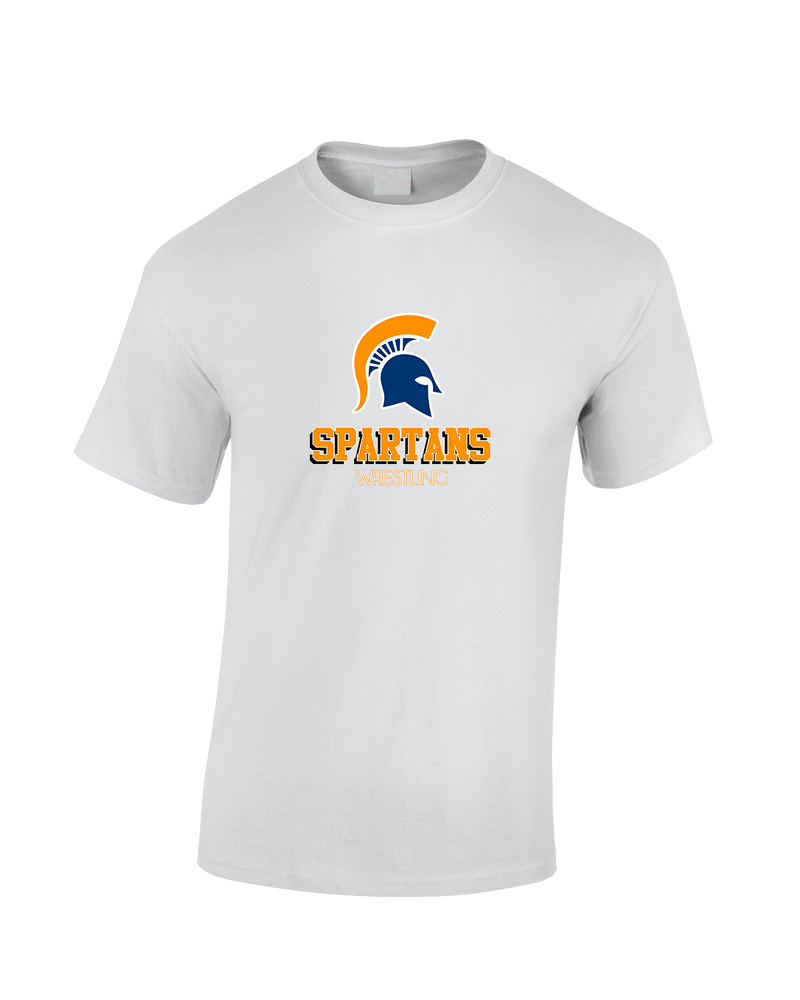 Bainbridge HS Wrestling Shadow - Cotton T-Shirt