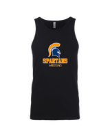 Bainbridge HS Wrestling Shadow - Mens Tank Top