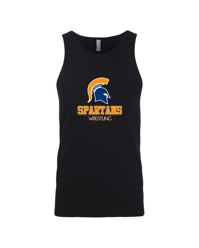 Bainbridge HS Wrestling Shadow - Mens Tank Top