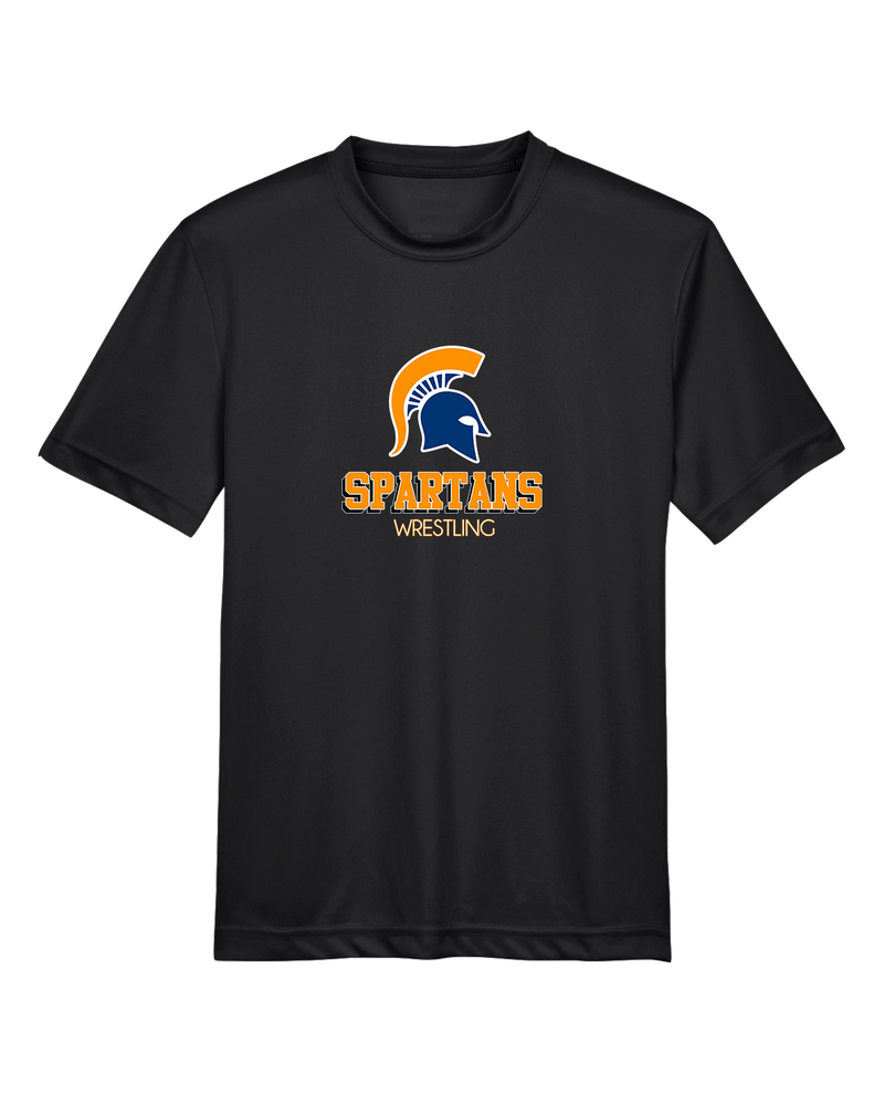 Bainbridge HS Wrestling Shadow - Youth Performance T-Shirt