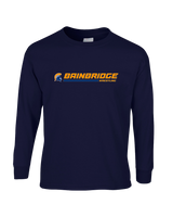 Bainbridge HS Wrestling Switch - Mens Basic Cotton Long Sleeve