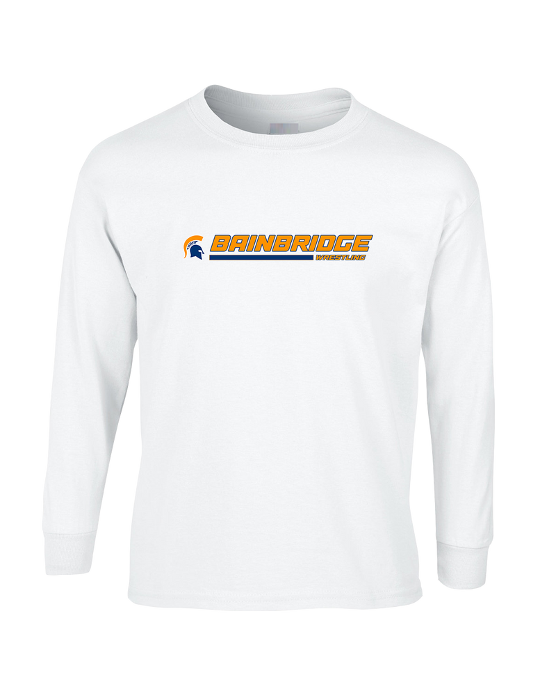 Bainbridge HS Wrestling Switch - Mens Basic Cotton Long Sleeve