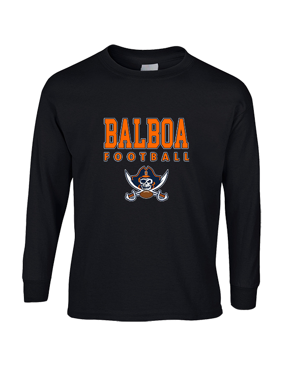 Balboa HS Football Block - Cotton Longsleeve