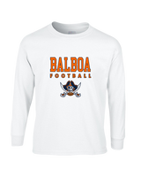 Balboa HS Football Block - Cotton Longsleeve