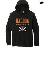 Balboa HS Football Block - New Era Tri-Blend Hoodie