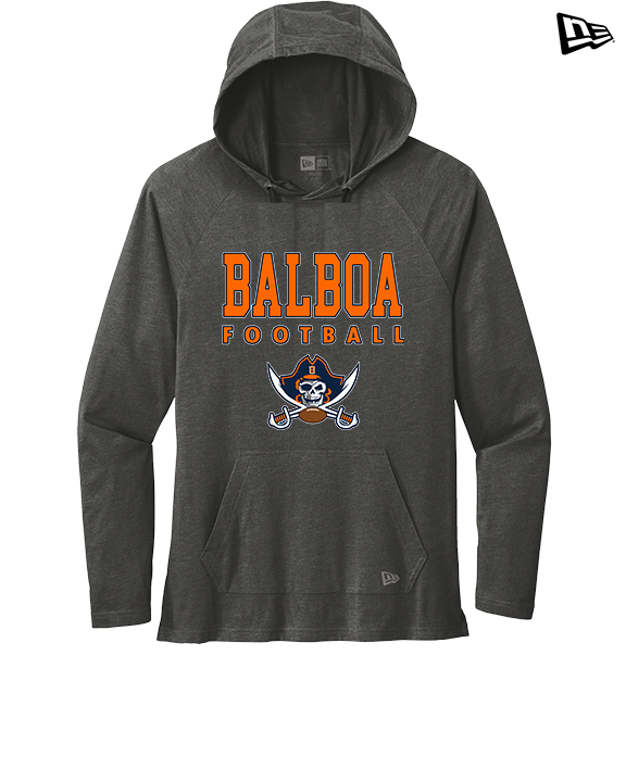 Balboa HS Football Block - New Era Tri-Blend Hoodie