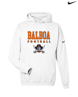 Balboa HS Football Block - Nike Club Fleece Hoodie