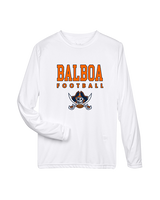 Balboa HS Football Block - Performance Longsleeve