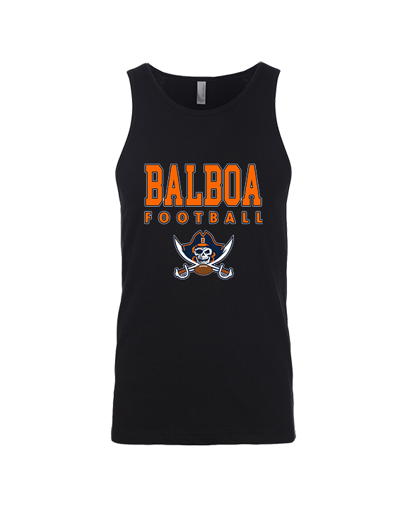 Balboa HS Football Block - Tank Top