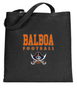Balboa HS Football Block - Tote