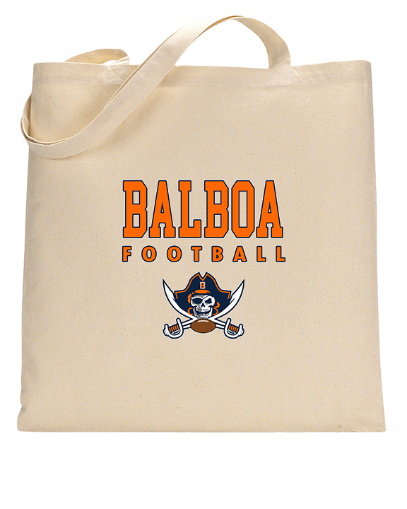 Balboa HS Football Block - Tote