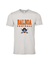 Balboa HS Football Block - Tri-Blend Shirt