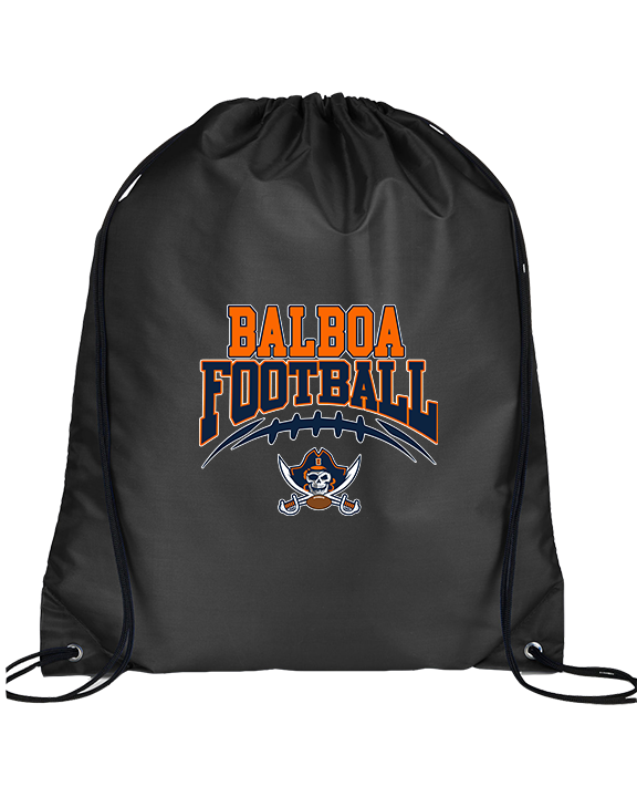 Balboa HS Football School Football - Drawstring Bag
