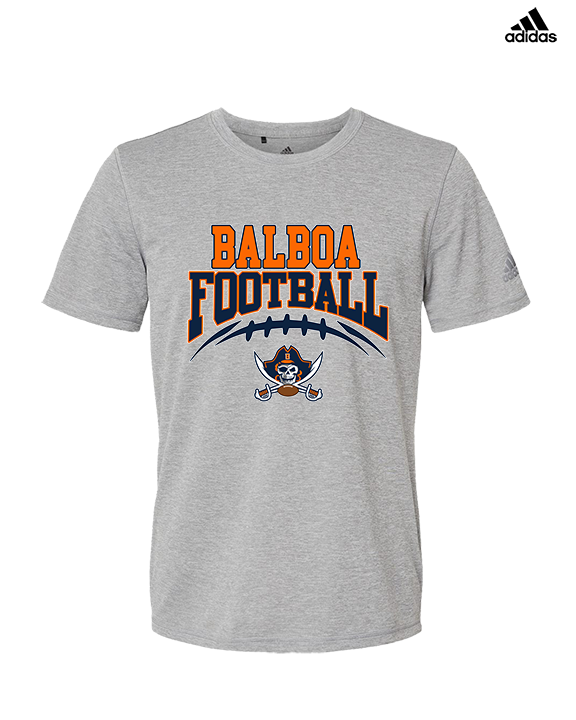 Balboa HS Football School Football - Mens Adidas Performance Shirt