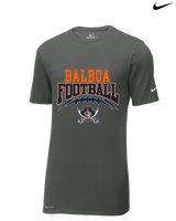 Balboa HS Football School Football - Mens Nike Cotton Poly Tee