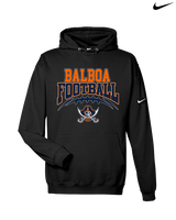 Balboa HS Football School Football - Nike Club Fleece Hoodie