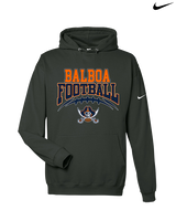 Balboa HS Football School Football - Nike Club Fleece Hoodie