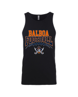 Balboa HS Football School Football - Tank Top