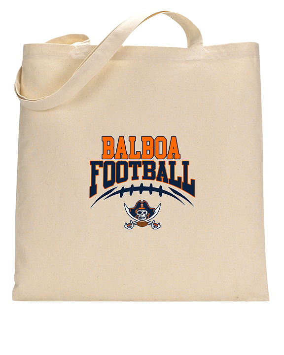 Balboa HS Football School Football - Tote