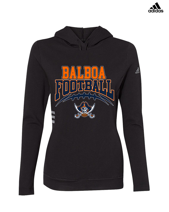 Balboa HS Football School Football - Womens Adidas Hoodie