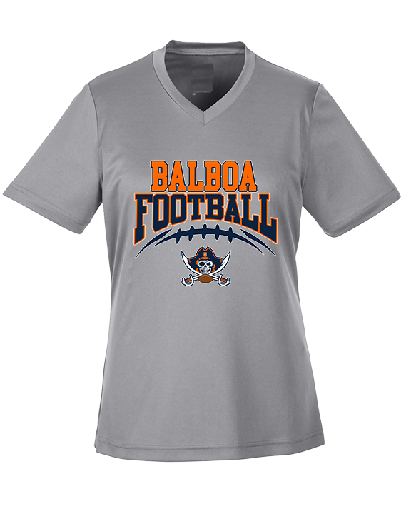 Balboa HS Football School Football - Womens Performance Shirt