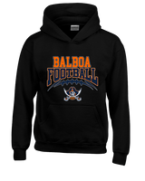 Balboa HS Football School Football - Youth Hoodie