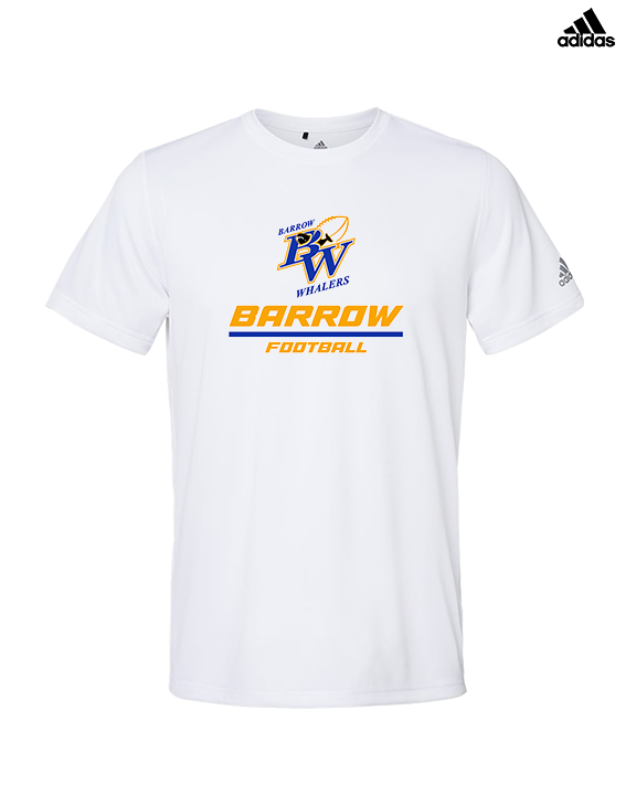 Barrow HS Football Split - Mens Adidas Performance Shirt