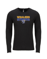 Barrow HS Football Strong - Tri-Blend Long Sleeve