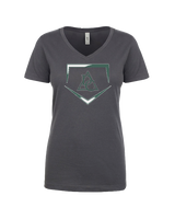 Delta Charter Softball Base - Women’s V-Neck