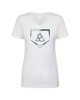 Delta Charter Softball Base - Women’s V-Neck