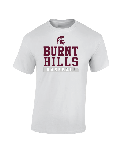 Burnt Hills Baseball - Cotton T-Shirt