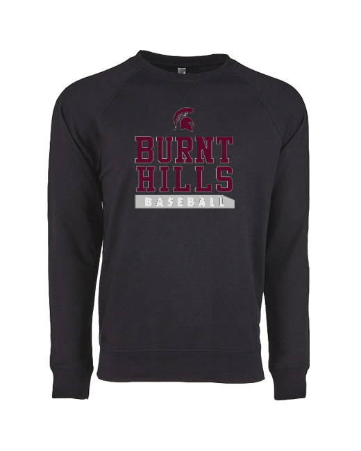 Burnt Hills Baseball - Crewneck Sweatshirt