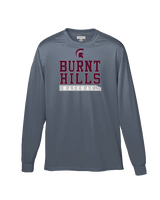 Burnt Hills Baseball - Performance Long Sleeve Shirt