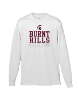 Burnt Hills Baseball - Performance Long Sleeve Shirt