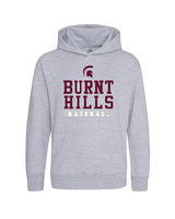 Burnt Hills Baseball - Cotton Hoodie
