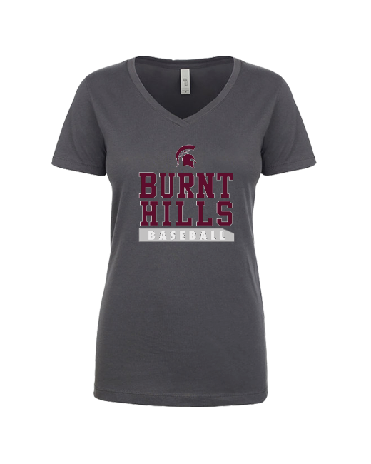 Burnt Hills Baseball - Women’s V-Neck