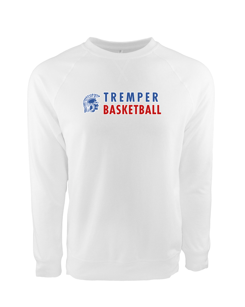 Tremper HS Girls Basketball Basic - Crewneck Sweatshirt