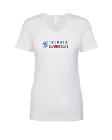 Tremper HS Girls Basketball Basic - Womens V-Neck