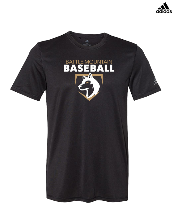 Battle Mountain HS Baseball 1 - Mens Adidas Performance Shirt