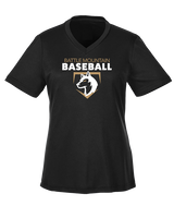 Battle Mountain HS Baseball 1 - Womens Performance Shirt