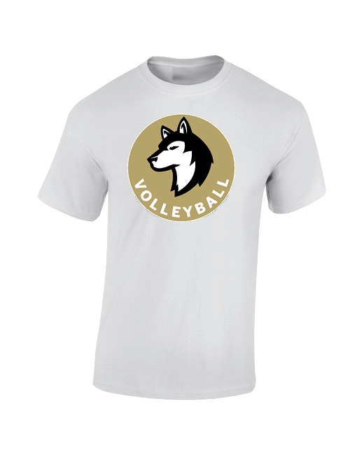 Battle Mountain Huskies Round - Cotton T-Shirt