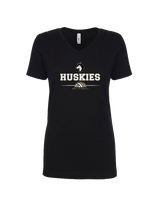 Battle Mountain Half Volleyball - Women’s V-Neck
