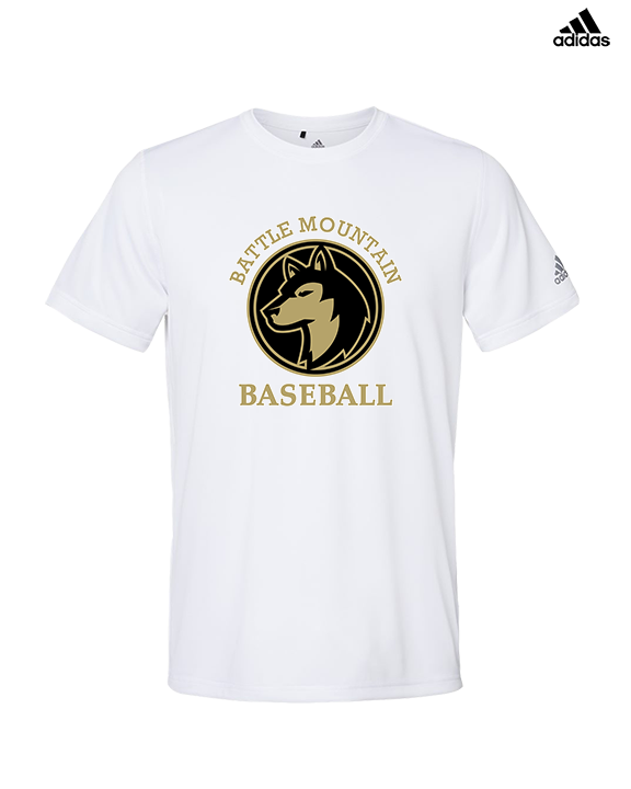 Battle Mountain HS Baseball - Mens Adidas Performance Shirt