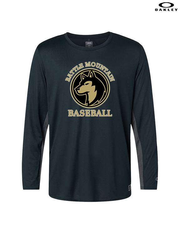 Battle Mountain HS Baseball - Mens Oakley Longsleeve