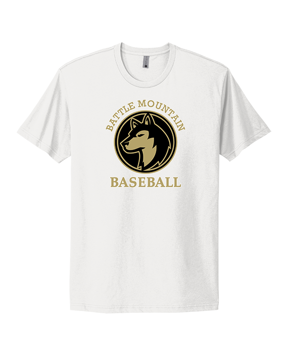 Battle Mountain HS Baseball - Mens Select Cotton T-Shirt