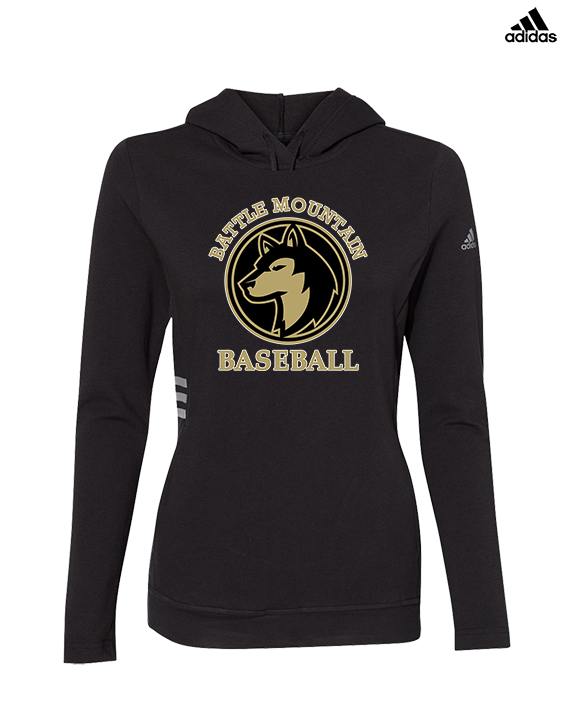 Battle Mountain HS Baseball - Womens Adidas Hoodie