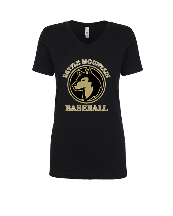 Battle Mountain HS Baseball - Womens V-Neck