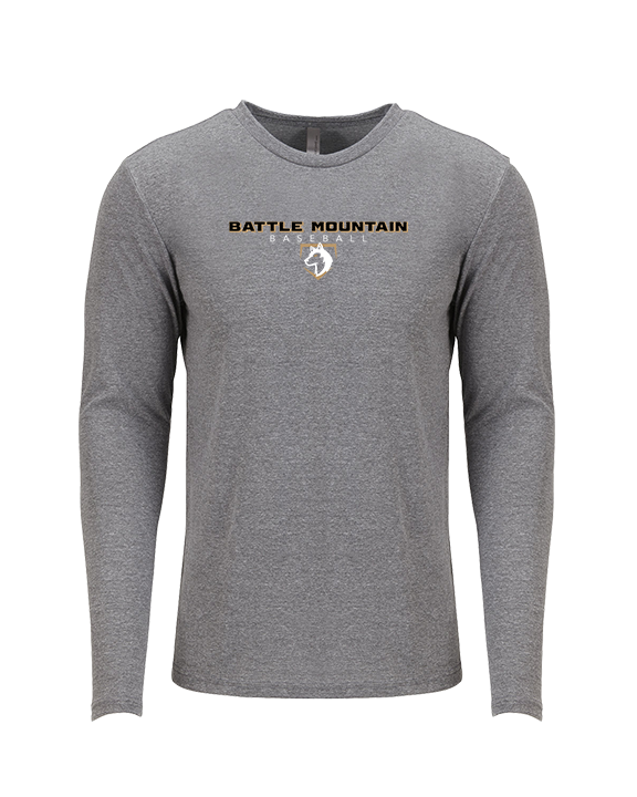 Battle Mountain HS Baseball 2 - Tri-Blend Long Sleeve